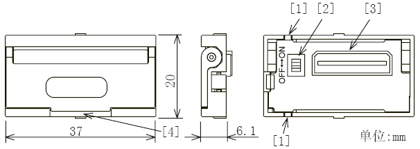 FX3U-FLROM-16外形尺寸